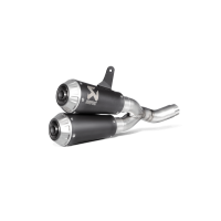 Akrapovic Black Titanium GP Slip-On Exhaust Ducati Scrambler / Monster 797 Akrapovic Black Titanium GP Slip-On Exhaust Ducati Scrambler / Monster 797
